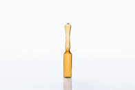 Inyección de empaquetado de cristal farmacéutica clara y ambarina de la ampolla