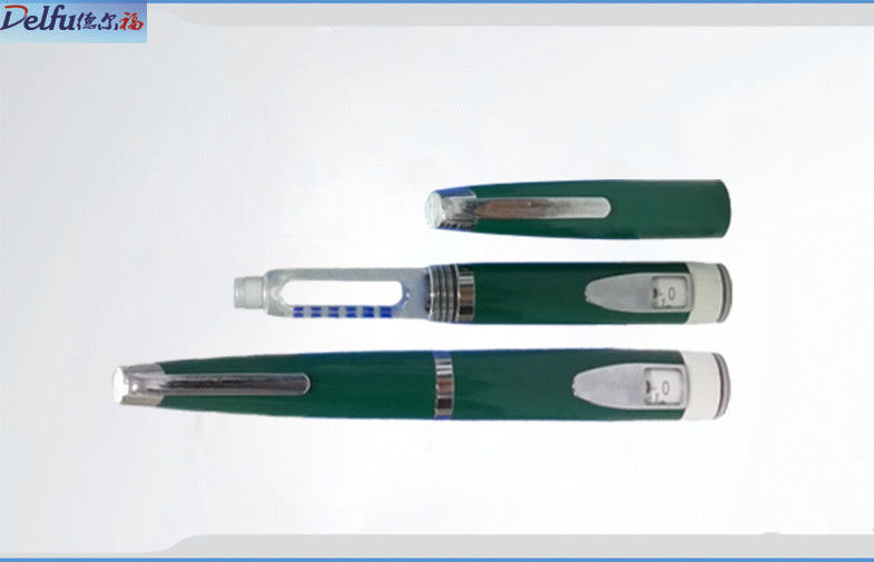 Dispositivo prellenado pluma reutilizable plástica de la entrega de la insulina de la inyección de Somatropin