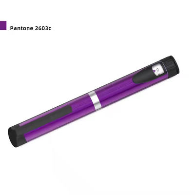 Pluma de insulina metálica reutilizable para diabetes humana Tirzepatida Uso doméstico Inyección