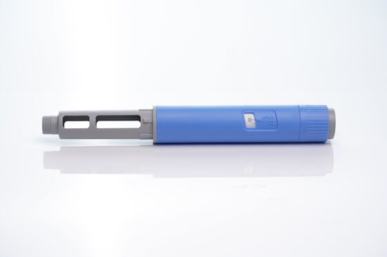 Dispositivo de inyección automática de plástico de grado médico y acero inoxidable diseñado para la administración segura de inyecciones
