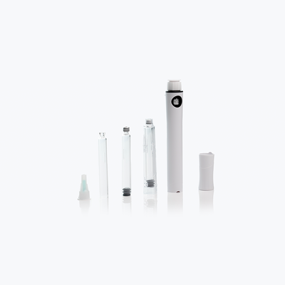 Pluma de inyección automática de doble cámara con mezcla y control preciso de dosis para dispensador de pluma de insulina de doble cámara de 4 ml